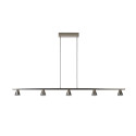 DELANO Pendant Led 5x5W Satin Chrome