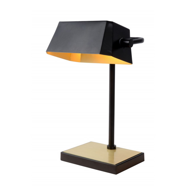 LANCE - Stolná lampa E27/40W - Čierna