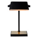 LANCE - Stolná lampa E27/40W - Čierna