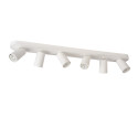 XYRUS - Stropné svietidlo - 6xGU10/5W incl. DTW W14 L84 H12.5cm - Biela (old 23954/30/31)