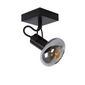 MADEE Ceiling spotlight  1x E14/25W Back/Smoke gla