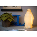 PINGUIN - Stolná lampa - E14 H25.7cm - Biela