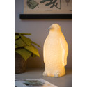 PINGUIN - Stolná lampa - E14 H25.7cm - Biela