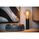 SELIN Table lamp E27/40W Black/matt yellow copper