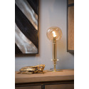LONE Table lamp G9/28W Amber glass/Brass