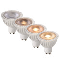 LED - Žiarovka - GU10/5W DIM TO WARM - biela