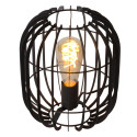 REDA - Stolová lampa - E27/40W H26cm - čierna