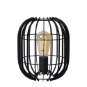 REDA - Stolová lampa - E27/40W H26cm - čierna