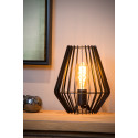REDA - Stolová lampa - E27/40W H27cm - čierna
