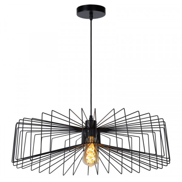 JUR - Závesné svietidlo - E27/40W Ø38cm - čierna