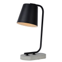 CONA - Stolová lampa - E27/40W H40cm - čierna