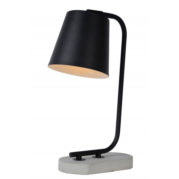 CONA - Stolová lampa - E27/40W H40cm - čierna