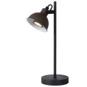 DAMIAN - Stolová lampa - GU10/35W H38cm - rust. hnedá