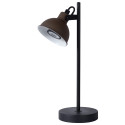 DAMIAN - Stolová lampa - GU10/35W H38cm - rust. hnedá