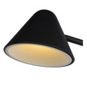 DEVON - Stojaca lampa - 5W / LED H129,5m - čierna