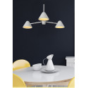 DEVON - Závesná lampa - 3x5W LED - biela