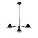 DEVON - Závesná lampa - 3x5W LED - čierna
