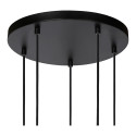 SWAPP - Závesné svietidlo - 5xE27/40W - čierna