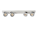 NENAD - Stropné svietidlo - AR111 4x10W 89/12/8cm - biela