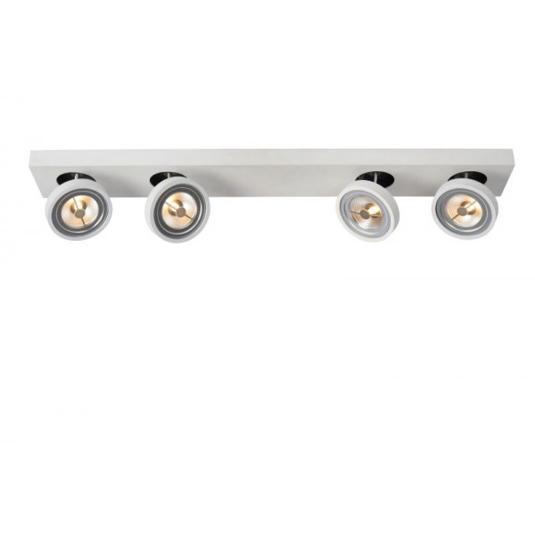 NENAD - Stropné svietidlo - AR111 4x10W 89/12/8cm - biela