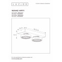 NENAD - Stropné svietidlo - AR111 2x10W 33/12/8cm - biela