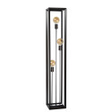 THOR - Stojaca lampa - 3xE27 H140cm - šedá