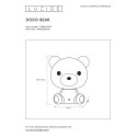 DODO BEAR - Stolové svietidlo - LED 3W H25cm - biela