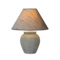 RAMZI - Stolová lampa - E27 H42cm - sivá