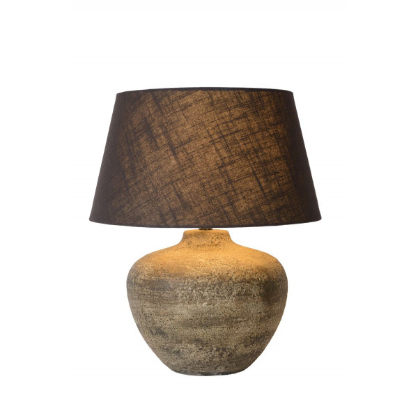 RAMSES Stolová lampa - E27 H48cm - Hnedá