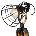 JOSHUA - Stojaca lampa - E27 H104cm - čierna