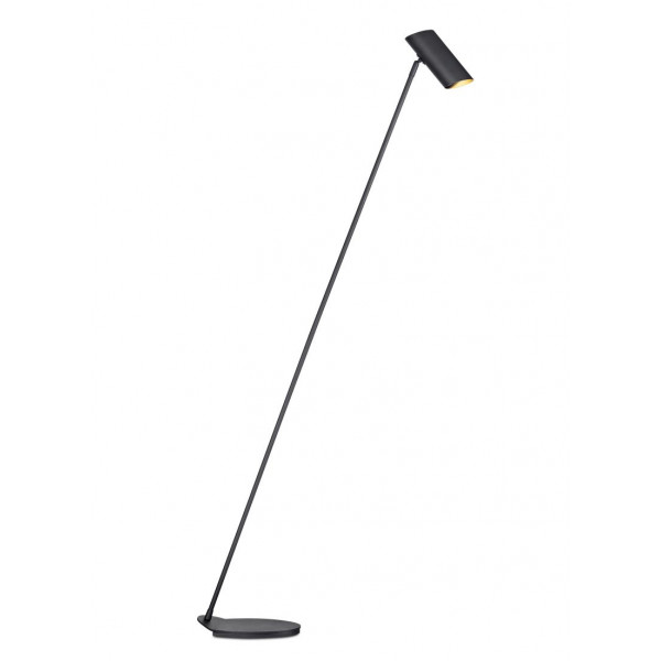 HESTER - Stojaca lampa - LED GU10excl H137cm - čierna