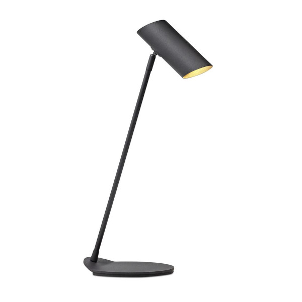HESTER - Stolová lampa - LED GU10excl H53cm - čierna