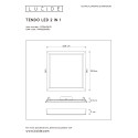TENDO-LED - Stropné svietidlo - 22/22cm