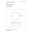 TENDO-LED - Stropné svietidlo - 22cm 18W 13