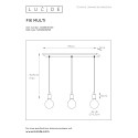 FIX MULTIPLE - Závesné svietidlo - 3xE27/60w 