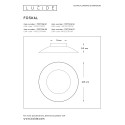 FOSKAL - Stropné svietidlo - LED 6W D21.5cm 
