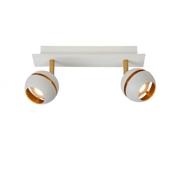 BINARI - Stropný reflektor - LED 2x 5W 2700K  L30 W10 H14