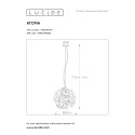 ATOMA - Závesné svietidlo - D80cm 12xG9excl 