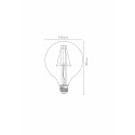 Žiarovka LED - Ø 9,5 cm - LED Dim. - 1x5W 2700K