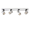 DICA LED - Stropný reflektor - 4xGU10/5W L64cm 320LM 3000