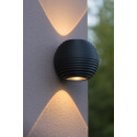 AYO - Nástenné svietidlo - LED 2x3W IP54 - čierna
