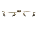CARO-LED - Stropný reflektor - 4xGU10/5W Ant. Brass old 13955/24/03