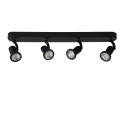JASTER LED - Stropný reflektor - 4xGU10/5W incl 320LM - čierna