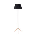 ALEGRO - Stojaca lampa - E27 D42cm H155cm - čierna