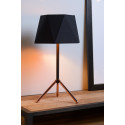 ALEGRO - Stolová lampa - E14 D32cm H57cm - čierna