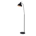 SHADI - Stojaca lampa - E27 H160cm - čierna