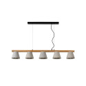 POSSIO - Závesné svietidlo - 5xE14 L.110cm
