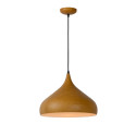 WOODY - Závesné svietidlo - E27 D42 H30 cm - Drevo