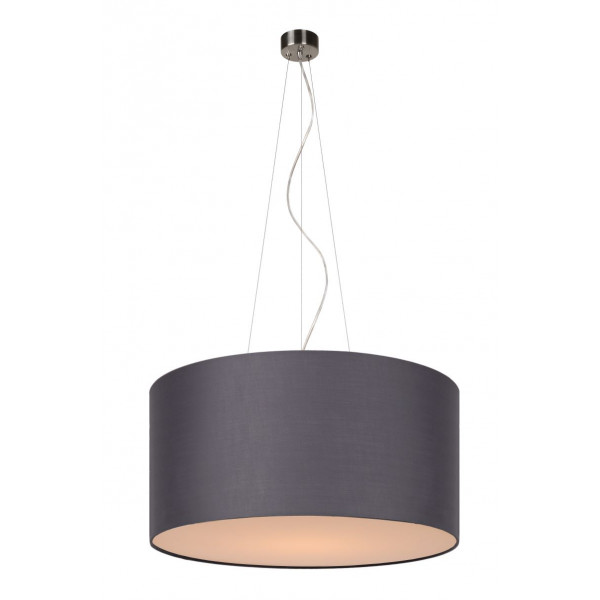 CORAL - Závesné svietidlo - Ø 60 cm - E27 - sivá