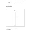 COMBO - Post - LED 7W IP54 3000K H65 D9 cm